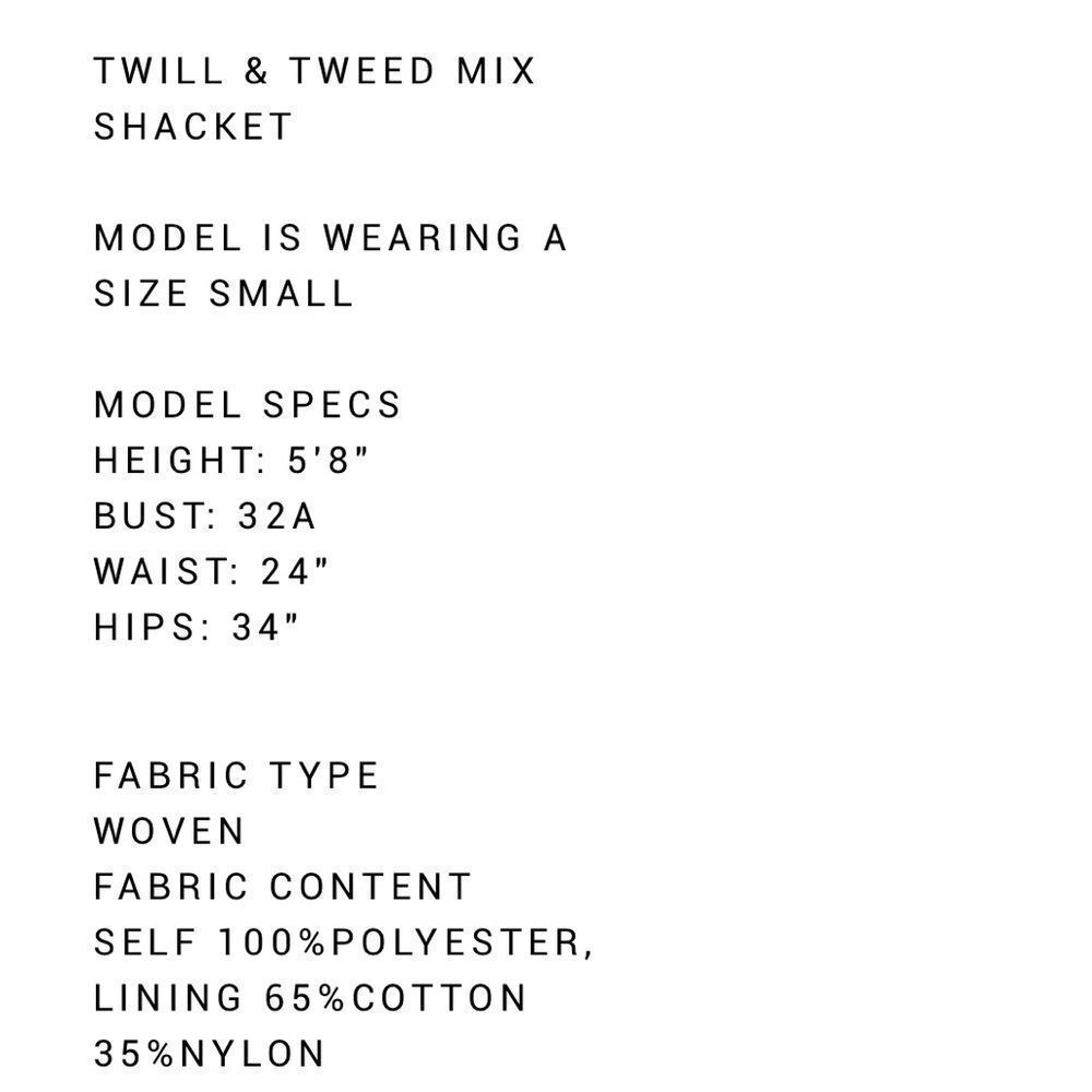 Tweed Shacket  - Picture 3 of 3